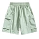 thumbnail image 3 of pstuiky Pantalones cortos de gimnasio para hombre, Pantalones cortos de verano para hombre, informales y cómodos, con bolsillo y cintura elástica y cordón ajustable. Pantalones cortos de golf, 3 of 3