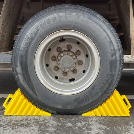 Leking Plastic Wheel Chock Stoppers Heavy Duty Wheel Chocks Stop Tire For Car Trailer Truck Rv Walmart Canada
