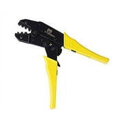 Gee Gadgets Wire Crimper Ratcheting Tool - Comfort Grip Professional Insulated Wire Terminals Connectors Ratcheting Adjustable Crimping Plier (Renewed)