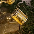 thumbnail image 2 of HauiWeiLyai Solar Watering Can Lights - Outdoor Garden Decor with Waterproof Metal Hanging Design, Fairy Lantern for Patio/Lawn/Yard, Unique Solar Kettle Light for Gardening Gifts, 2 of 8