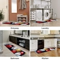 thumbnail image 6 of Baseball Rectangular Kitchen Rug, 15.7"x59", Washable, , Absorbent - Kitchen Mats, Mat, Rug, 6 of 6