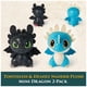 thumbnail image 2 of Peluches de DreamWorks Dragons Toothless y Deadly Nadder de 7,5 cm, paquete de 2, 2 of 9