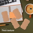thumbnail image 4 of WRITWAA 100pcs Lightweight Kraft Paper Cards Light Yellow for Versatile Writing Activities, 4 of 6