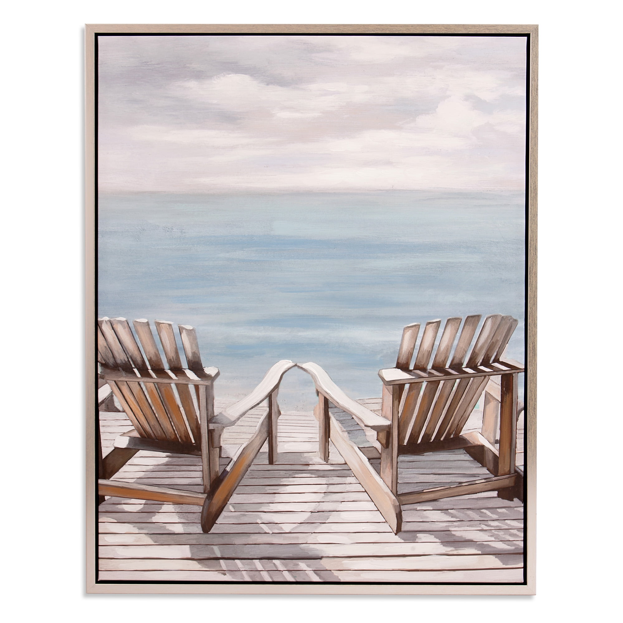 Art Wall Dan Wilson Green Trees Gallery Wrapped Canvas 36x24 Wall Décor Wall Décor Kids Room Décor