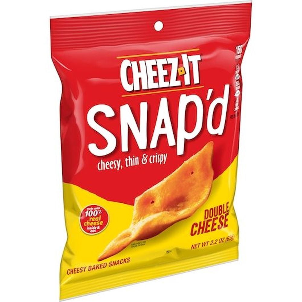 Cheez It Double Cheese Cracker, 2.2 Ounce -- 6 per Case.