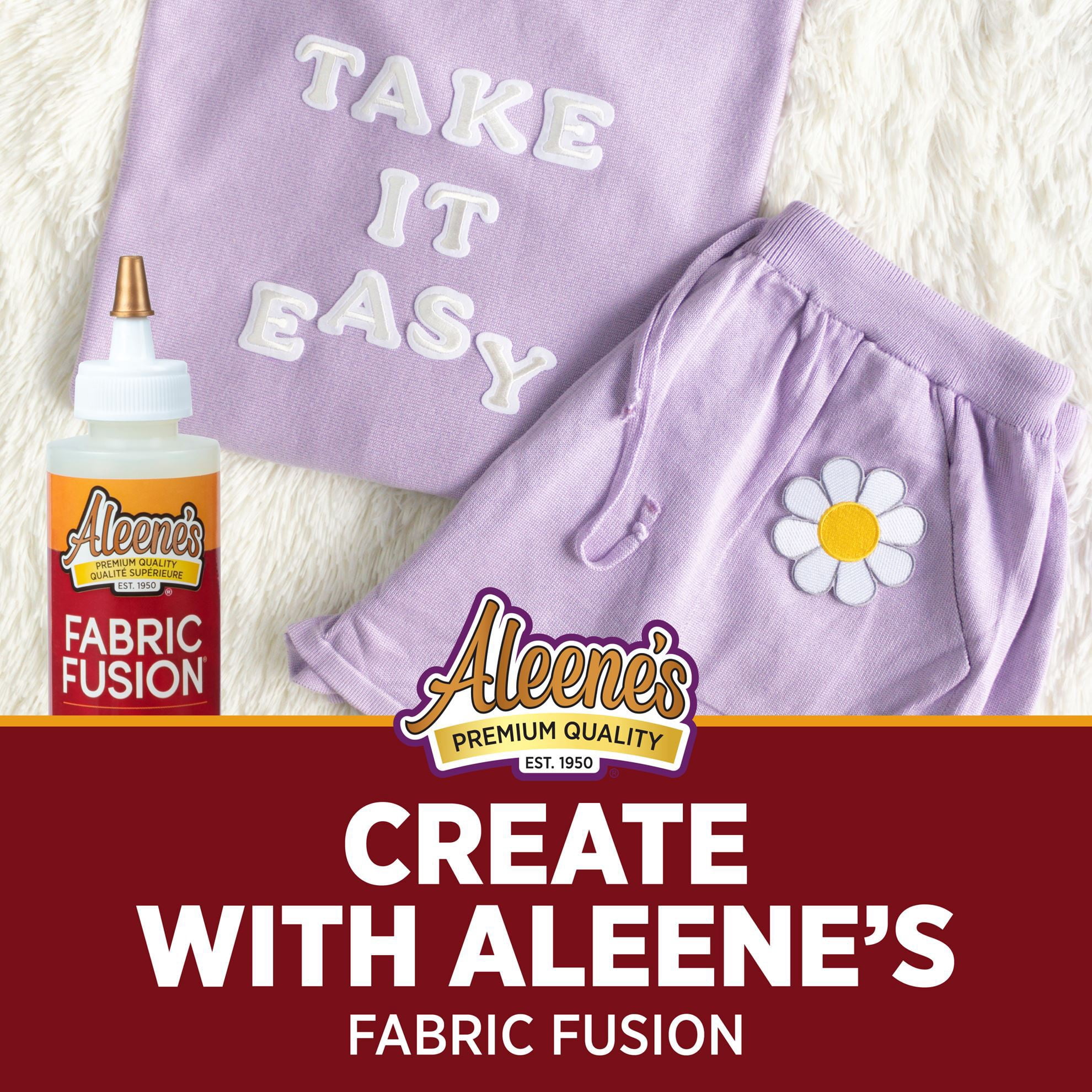 Aleene's Fabric Fusion Permanent Adhesive, Includes 3 (4 fl. oz.) Bottles