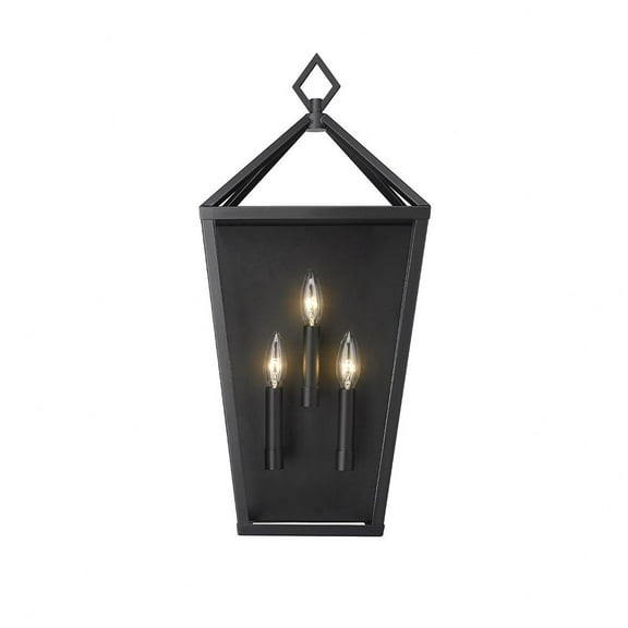 Millennium Lighting - Arnold - 3 Light Outdoor Wall Sconce-11 Inches Tall and 24