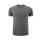thumbnail image 1 of pstuiky camisetas de hombre, Blusa informal de cuello redondo para hombre, elástica, de color liso, para ejercicio y fitness camisas casuales para hombre xl, 1 of 4