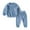Light Blue, variant on KAUOD Toddler Fleece Sweatshirts Joggers Set 2 Piece Fuzzy Soft Crew Neck Pullover Tops Sweatpants Sweatsuits for Kids