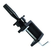 Milano Collection Black Deluxe Table C Clamp Wig Stand Portable Adjustable Wig Head Stand