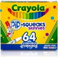 thumbnail image 1 of Marcadores lavables Crayola Pip-Squeaks Skinnies 64 cuenta, 1 of 2
