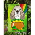 thumbnail image 3 of Carolines Treasures BB1960GF Cocker Spaniel St. Patricks Day Flag Garden, 3 of 3