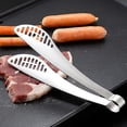 thumbnail image 1 of Bbq Baking Buffet Clip Antiadherente Acero inoxidable Pinzas de cocina para servir alimentos, Pinzas para buffet, Pinzas para servir alimentos de acero inoxidable (1 pieza, Plata) LingWen 8390606650955, 1 of 1