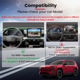 thumbnail image 2 of Protector de pantalla de vidrio templado 9H para Toyota RAV4 2026, 2 of 7