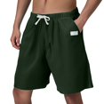 thumbnail image 1 of WILLBEST Pantalones Cortos Cargo para Hombre, Informales, para Uso Diario, Cómodos, Holgados, para Verano, Ocio y Deportes, Diseño Versátil de Pana, Ideal para Combinar con Camisetas., 1 of 3