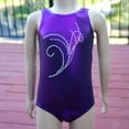 thumbnail image 2 of Wenchoice Purple Flower Leotard & Hair Tie - Infant, Toddler, Girls & Women Kids L(7-8Y), 2 of 2
