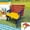 Colorful, variant on KID'S MULTI, FUNCTIONAL ARM CHAIR,TABLE+ 2 BENCHES (All-in-one), Blue+Pink