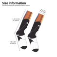 thumbnail image 2 of Masiiu Bluey Print Adult Crew socks, Comfortable Novelty Colorful Patterned, Breathable, Stylish Colorblock for Men Women, 2 of 6