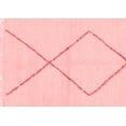 thumbnail image 1 of Ahgly Company Indoor Rectangle Solid Red Modern Area Rugs, 2' x 3', 1 of 4