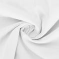 thumbnail image 3 of Cotton Linen Tops for Women Loose S-3X Plus Size Collared Shirt Summer Short Sleeve Casual Plain Tees T-shirt (White #1, XX-Large), 3 of 6