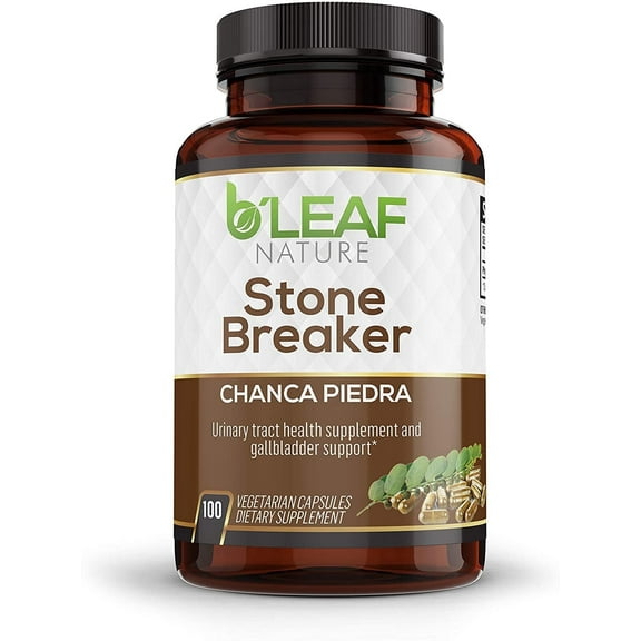 Stone Breaker Chanca Piedra Extract 1000mg - Urinary Tract and Kidney Support - 100 Vegetarian Capsules