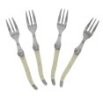 thumbnail image 1 of French Home Laguiole Cake Forks - Faux Ivory - 4-Piece, 1 of 5