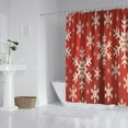 thumbnail image 2 of Shower Curtain for Bathroom Let It Snow Holiday Winter Shower Curtains Waterproof Beautiful Bathroom Curtains Hooks Included,72x72Inch, 2 of 5