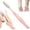 Pink, variant on Dual Sided Metal Foot File Callus Remover, Long Handle Pedicure Foot Scraper, Portable Dead Skin Corn Exfoliator Tool for Cracked Heel Foot Spa Home Pedicure Care