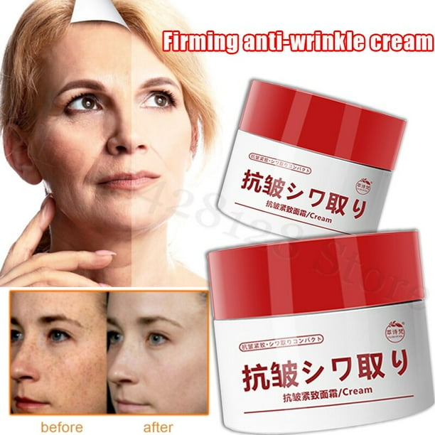 Crema facial antiarrugas, hidratante, nutritiva, mejora la hinchazón, antienvejecimiento, desvanecimiento de líneas finas, crema reafirmante facial en V, 30g"4PCS" Fivean LED