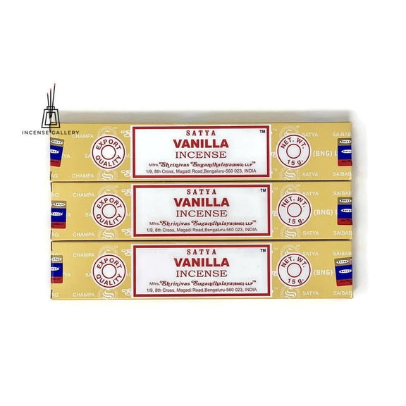 Satya Sai Baba Nag Champa - Vanilla Incense Sticks