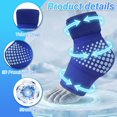 thumbnail image 2 of Ankle Ice Wrap for Hot and Cold Therapy, Reusable Gel Compression Wrap for Foot and Heel Comfort, Adjustable Brace for Daily Recovery Support, 2 of 8