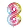 thumbnail image 1 of Wosthever Números Globo Esférico de cumpleaños Suministros para fiestas Decoraciones de boda Adorno maravilloso Artículos para el hogar para Kits de decoración para fiestas rampa de gradiente8 Wosthever HA053380-09, 1 of 6