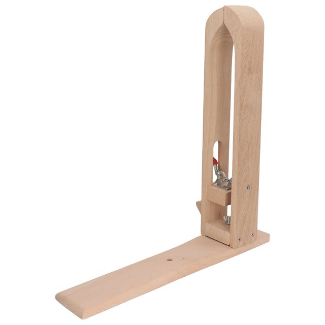 Un juego de poni con costura de cuero, ángulo ajustable, cosido a mano, con varilla elástica ajustable para manualidades de cuero DIY