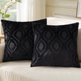 thumbnail image 1 of DecorUhome Paquete de 2 fundas de almohada de 18 x 18, fundas de almohada de lana sintética suave para sofá, color beige (solo funda de almohada, no incluye rellenos), 1 of 6