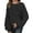 Black, variant on Women's Aran Pullover Sweaters for Women Casual Winter Knit Top Soft Comfortable Loose Fit Round Neck Streetwear for Women Green,S