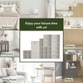 thumbnail image 6 of Join Stackable 4-Cube Wood White Bookcase, 6 of 13