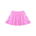 thumbnail image 6 of YONGHS Women's Glossy Latex Leather Short Mini Skirt Pole Dance Raves Clubwear Costumes Pink 3XL, 6 of 7