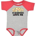thumbnail image 3 of Inktastic My Grandparents Love Me Boys or Girls Baby Bodysuit, 3 of 5