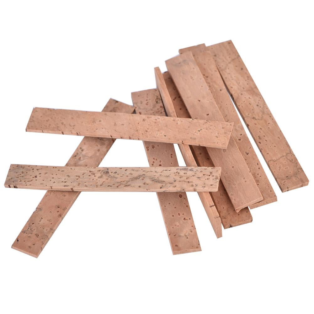 Mgaxyff 10PCS/Set Neck Joint Cork Sheet Instrument Repair