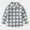 07Gray, variant on Hicidod Toddler Shirts Long Sleeve Button Down Plaid Shirt Fashion Casual Lapel Tops for Kids Boys Girls Clothes