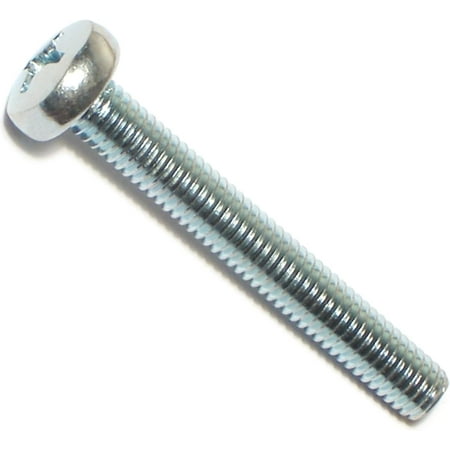 

014973280840 Phillips Pan Head Machine Screws 6mm-1.00 x 45mm Piece-50