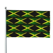 Jamaican-Flag Flag 4x6 Ft Big Flag For Outdoor Indoor Office Workplace Home Garden
