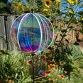 thumbnail image 4 of In the Breeze 2682 — 16 Inch Iridescent Gazing Ball Spinner — Outdoor Garden Décor, 4 of 4