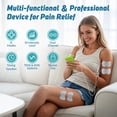 thumbnail image 2 of OSITO TENS Unit Pulse Massager Muscle Stimulator Therapy Device Dual Channel EMS Machine Pain Relief, 2 of 5