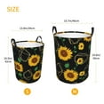 thumbnail image 4 of Uemuo Flower (2) Pattern Circular Laundry Hamper Basket with handles,Collapsible laundry basket,Large capacity laundry hamper,Laundry Organizer-Small, 4 of 8