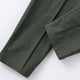 thumbnail image 3 of Pantalones largos para hombre, elásticos, de color liso, con cremallera, múltiples bolsillos, cintura elástica, cordón ajustable, de poliéster., 3 of 8