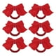 thumbnail image 5 of 6 anillos decorativos con lazo para servilletas, porta servilletas para San Valentín, hebillas para servilletas de mesa de comedor, 5 of 8