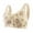 Beige, variant on Wireless Bras For Women Front Closure Side Buckle Lace Edge Movement Seamless Gathering Adjustment Yoga Sleep Large Bra No Underwire Bras For Womens