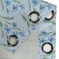 thumbnail image 4 of Ambesonne Grommet Curtain, , 50"x72", Sea Blue and Fern Green, 4 of 5