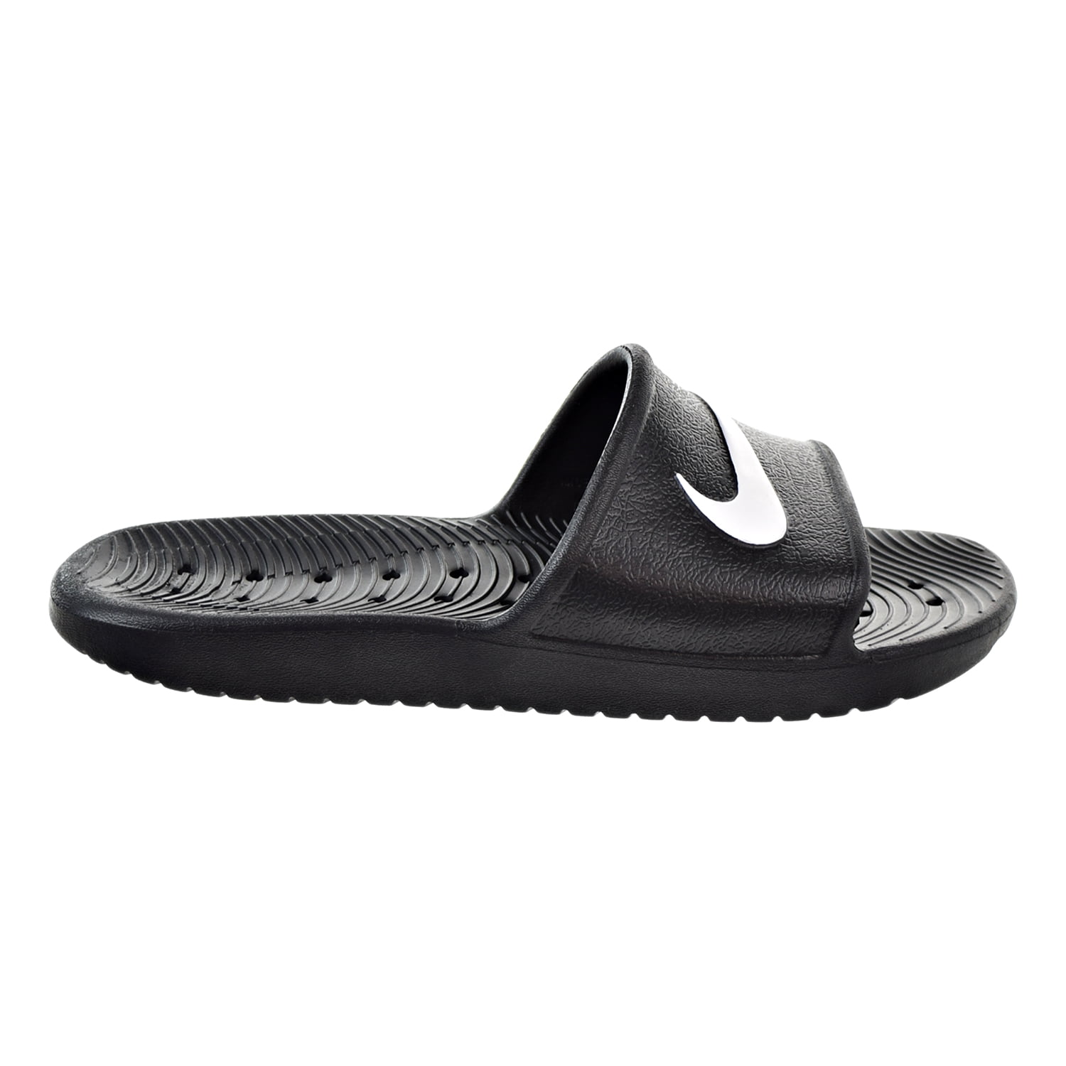 Ademen Gezicht omhoog rek Nike Kawa Shower Women's Sandals Black/White 832655-001 - Walmart.com